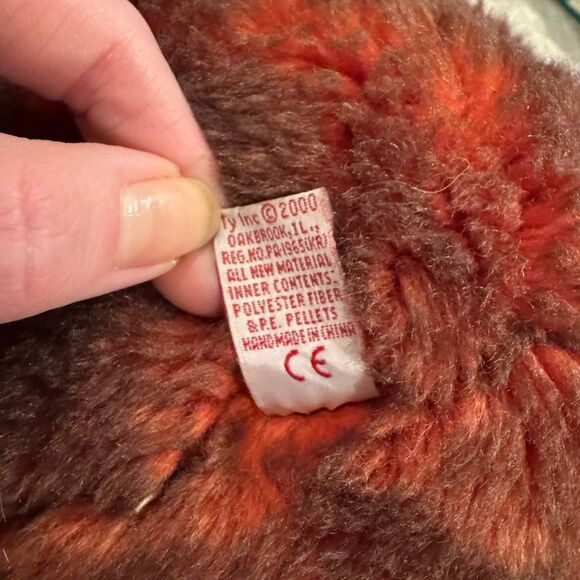 Large TY Beanie Baby Schweetheart monkey - Picture 3 of 4